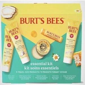 Burt’s Bees 5 Piece Essentials Kit. New
